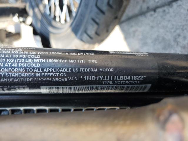 2020 HARLEY-DAVIDSON FXBB 1HD1YJJ11LB041822
