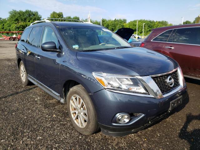 NISSAN PATHFINDER 2013 BLUE Photo 1