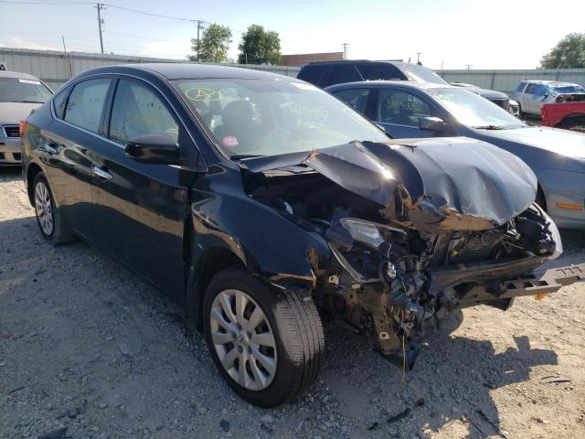 Salvage cars for sale at Chicago Heights, IL auction: 2016 Nissan Sentra S