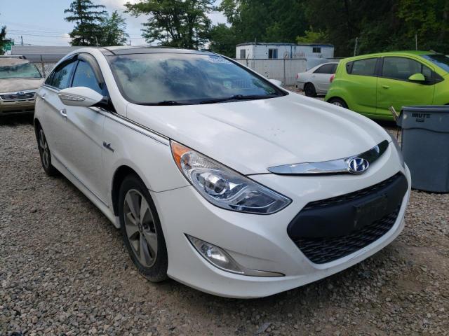 Salvage cars for sale from Copart Northfield, OH: 2012 Hyundai Sonata Hybrid
