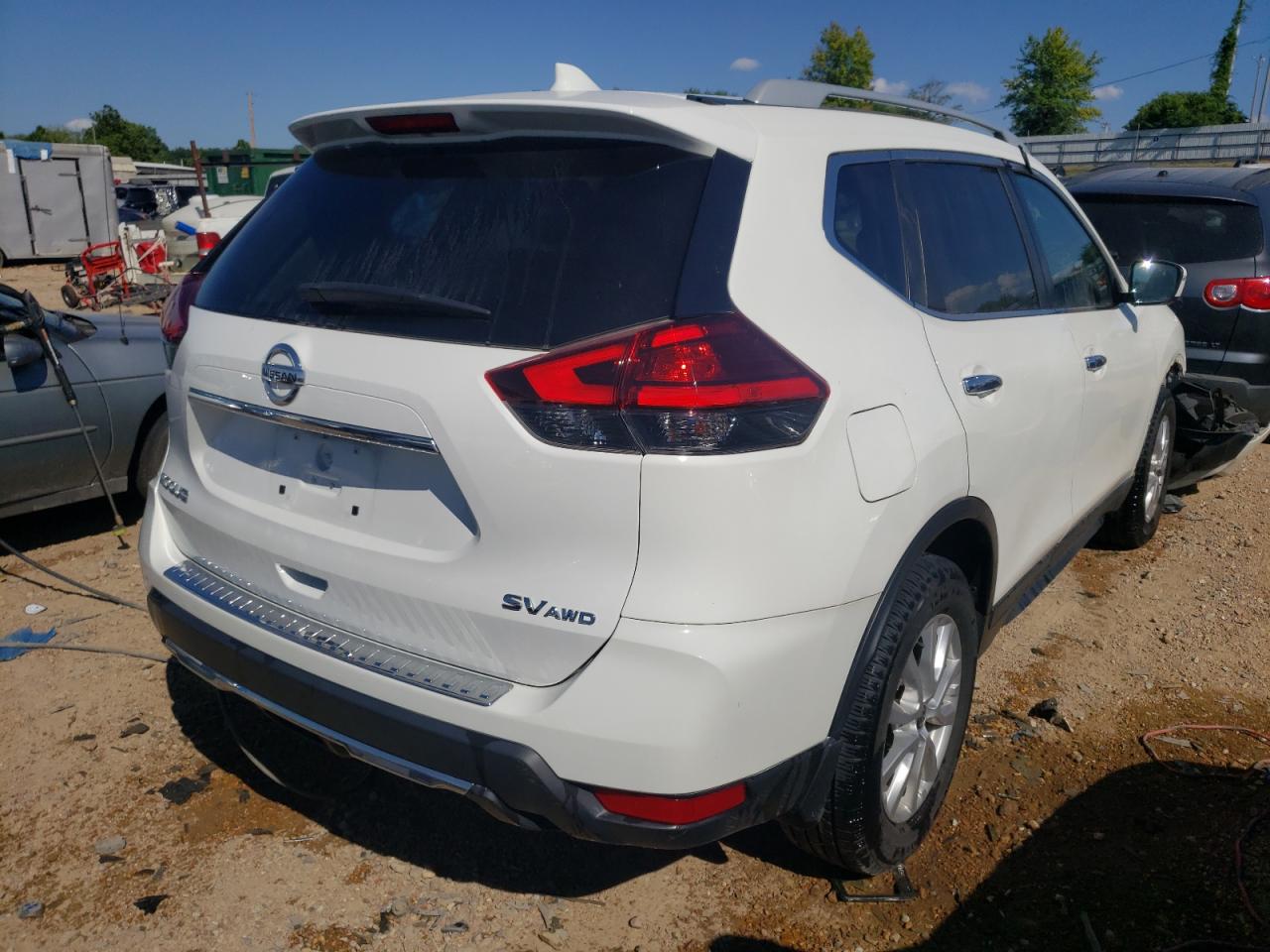 2017 Nissan Rogue Sv VIN: 5N1AT2MV6HC893930 Lot: 52144182