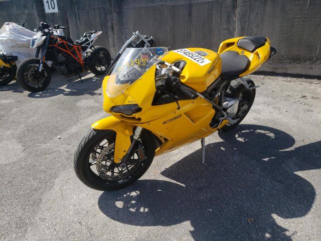 2008 DUCATI 1098 BASE ZDM1XBEW88B013608