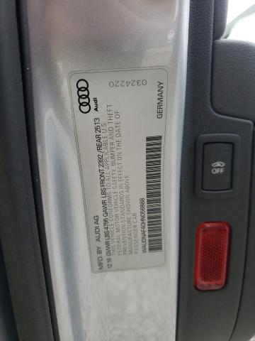 2017 AUDI A4 S2.0T Q WAUDNAF40HN056888