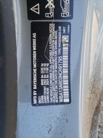 2022 BMW M440XI WBA13AR03NCH91795