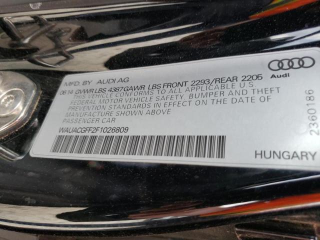 2015 AUDI A3 WAUACGFF2F1026809