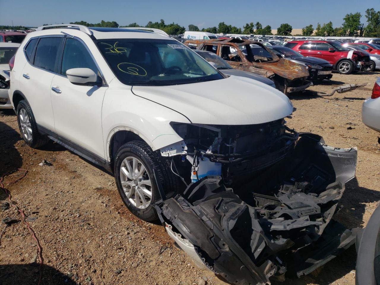 2017 Nissan Rogue Sv VIN: 5N1AT2MV6HC893930 Lot: 52144182