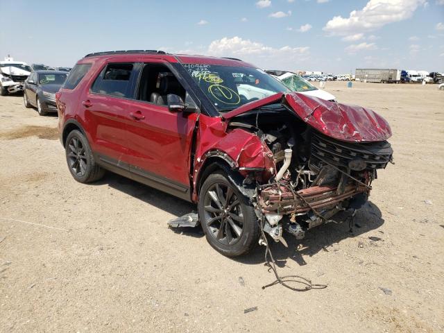 Salvage cars for sale from Copart Amarillo, TX: 2017 Ford Explorer X