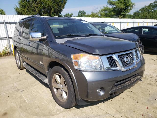 Salvage cars for sale from Copart Windsor, NJ: 2009 Nissan Armada