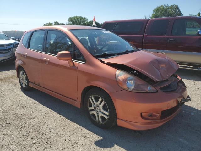 Salvage cars for sale from Copart Milwaukee, WI: 2007 Honda FIT S