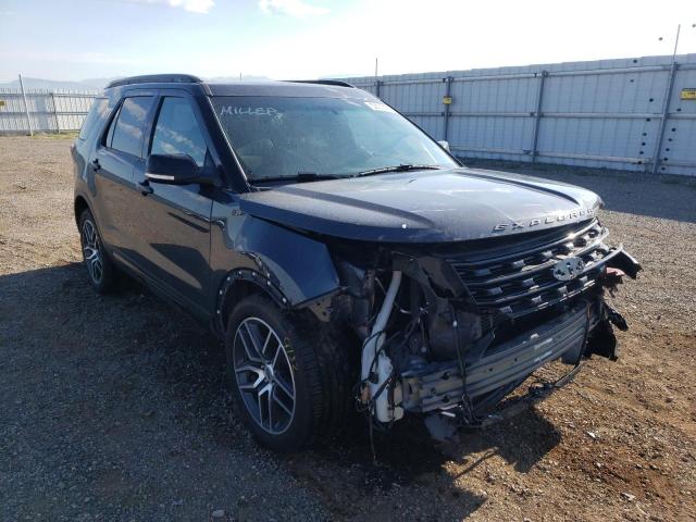 Salvage cars for sale from Copart Helena, MT: 2017 Ford Explorer S