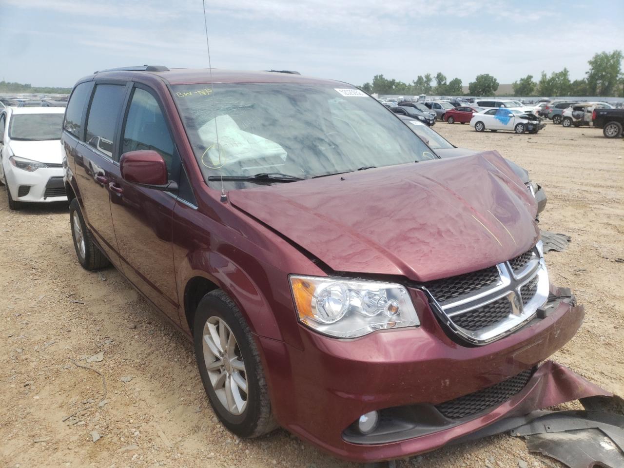 2C4RDGCG2KR723743 2019 Dodge Grand Caravan Sxt