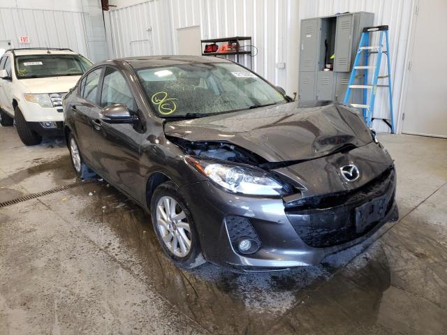 Salvage cars for sale from Copart Franklin, WI: 2013 Mazda 3 I