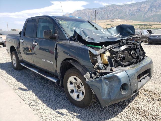Salvage cars for sale from Copart Farr West, UT: 2007 Nissan Titan XE