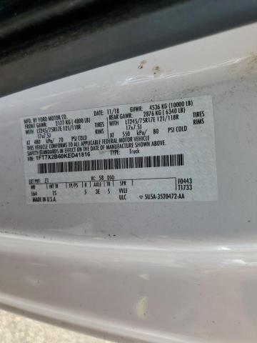 2019 FORD F 250 1FT7X2B60KED41816