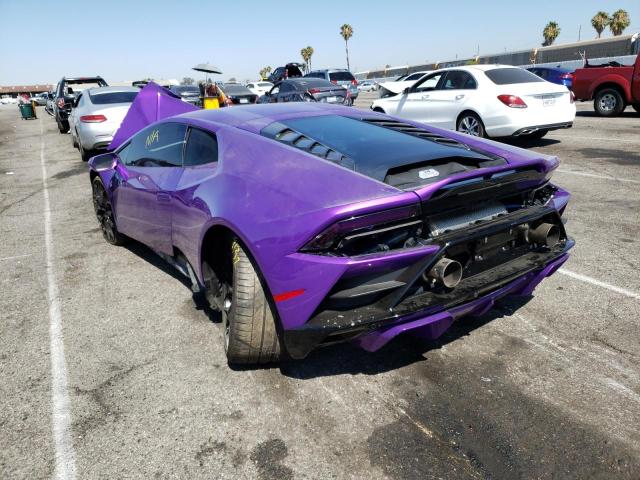 2021 LAMBORGHINI HURACAN EV ZHWUF5ZF3MLA17748
