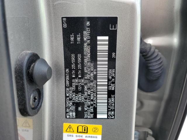 2018 LEXUS RX 350 L JTJGZKCA9J2004930