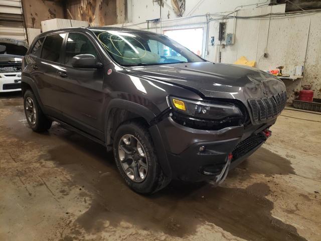 Jeep salvage cars for sale: 2019 Jeep Cherokee T