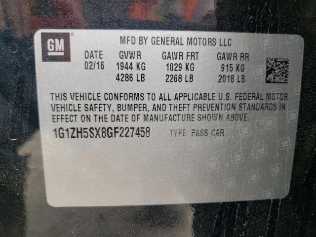 2016 CHEVROLET MALIBU PRE - 1G1ZH5SX8GF227458