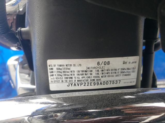 2009 YAMAHA XV1900 CT JYAVP22E99A007537