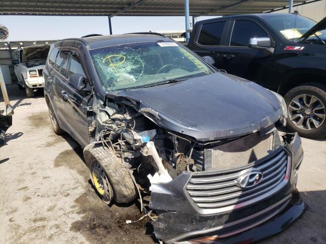 Salvage cars for sale from Copart Anthony, TX: 2017 Hyundai Santa FE S