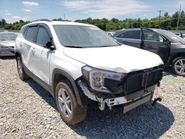 Salvage cars for sale at Lawrenceburg, KY auction: 2022 GMC Terrain SLE