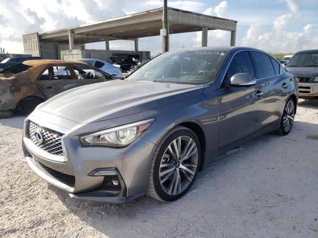 Vin: jn1ev7cp0mm704189, lot: 52106712, infiniti q50 sensory 20212