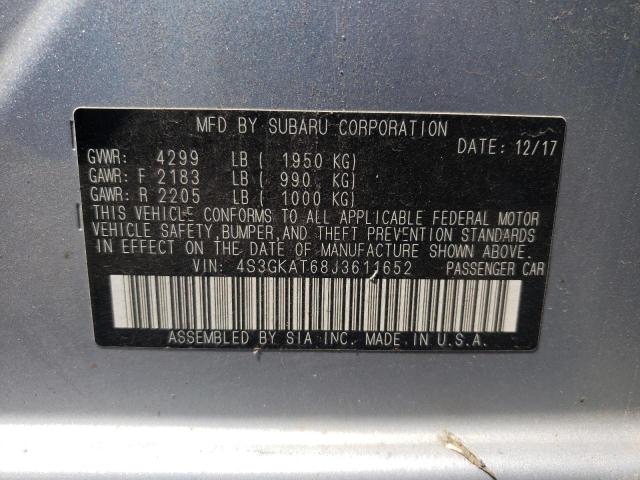 4S3GKAT68J3611652 Subaru Impreza Limited