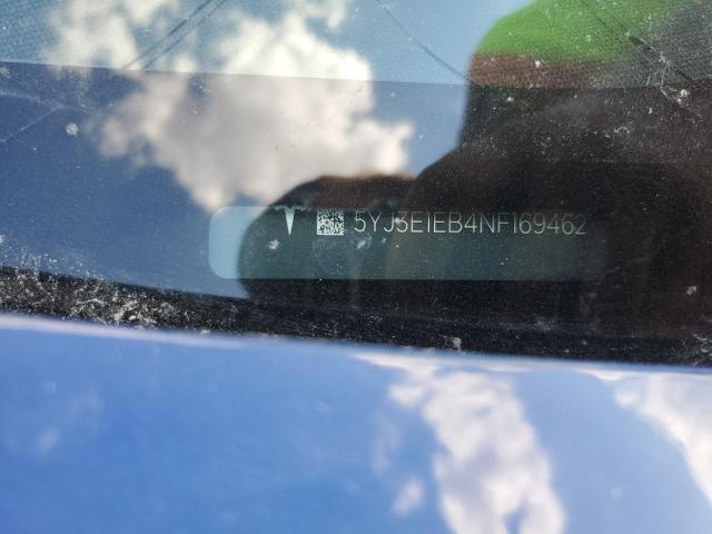 2022 TESLA 3 5YJ3E1EB4NF169462