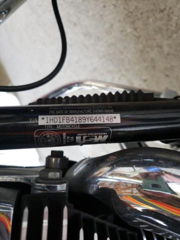 2009 HARLEY-DAVIDSON FLHR 1HD1FB4189Y644148