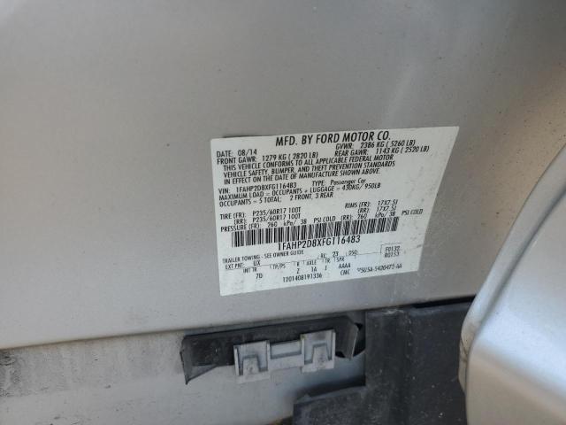 2015 FORD TAURUS SE - 1FAHP2D8XFG116483