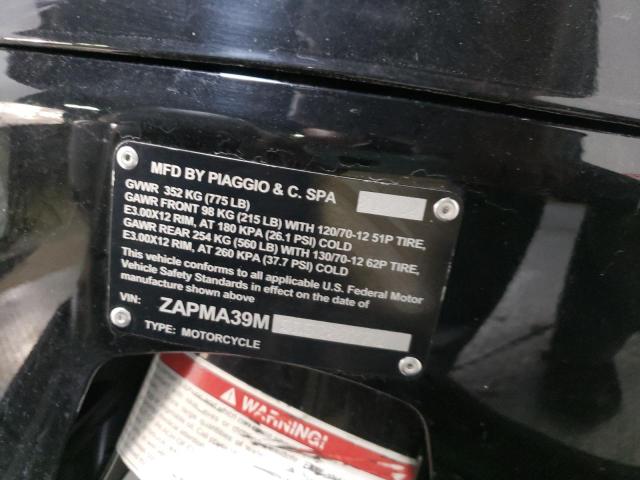 2020 VESPA GTS 300 SU ZAPMA39M5L5200772