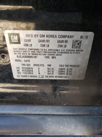 KL4CJASB4KB957487 Buick Encore Preferred