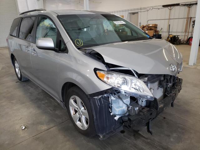 Toyota Sienna salvage cars for sale: 2016 Toyota Sienna LE