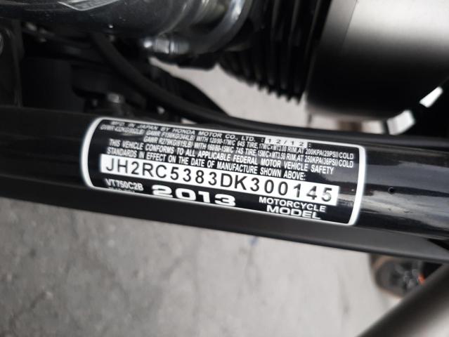 2013 HONDA VT750 C2B JH2RC5383DK300145