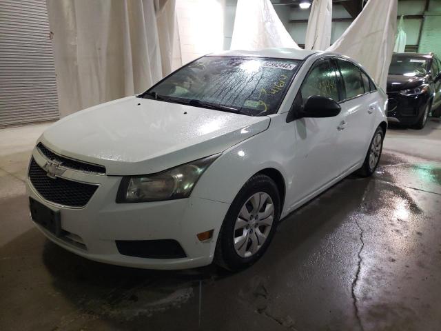CHEVROLET CRUZE 2014 WHITE Photo 2