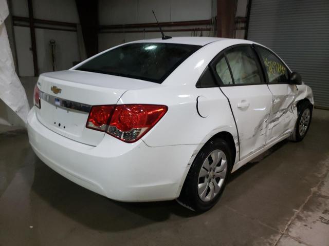 CHEVROLET CRUZE 2014 WHITE Photo 4