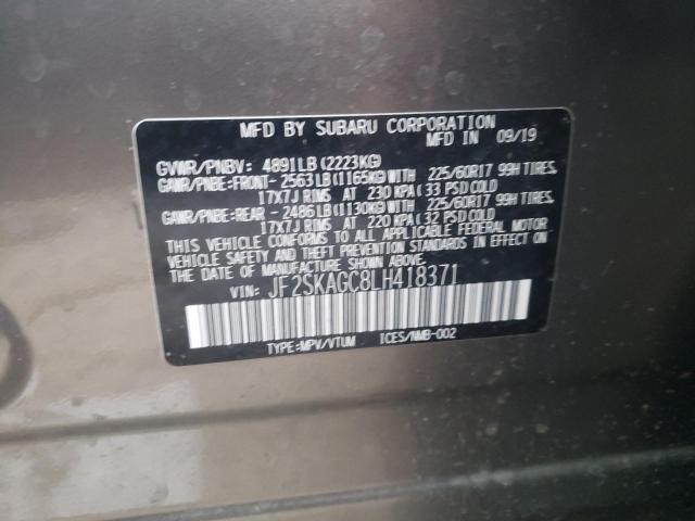 JF2SKAGC8LH418371 Subaru Forester Premium