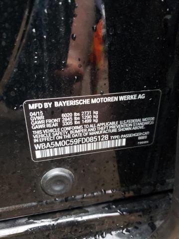 2015 BMW 550 XIGT WBA5M0C59FD085128