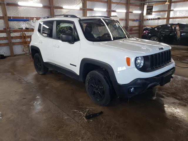 Jeep salvage cars for sale: 2018 Jeep Renegade S
