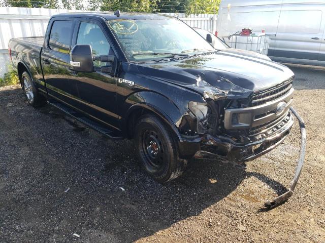 Salvage cars for sale from Copart Ontario Auction, ON: 2019 Ford F150 Super