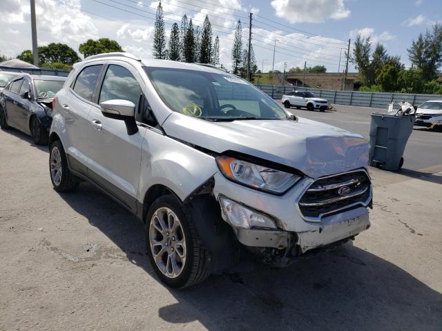 Vehiculos salvage en venta de Copart Miami, FL: 2018 Ford Ecosport T