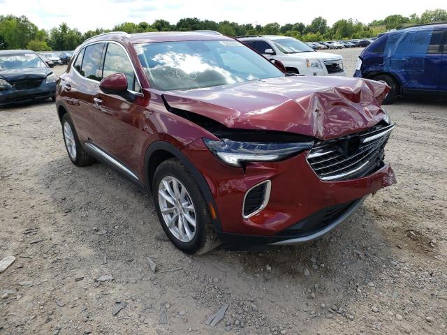 Buick Envision salvage cars for sale: 2021 Buick Envision P