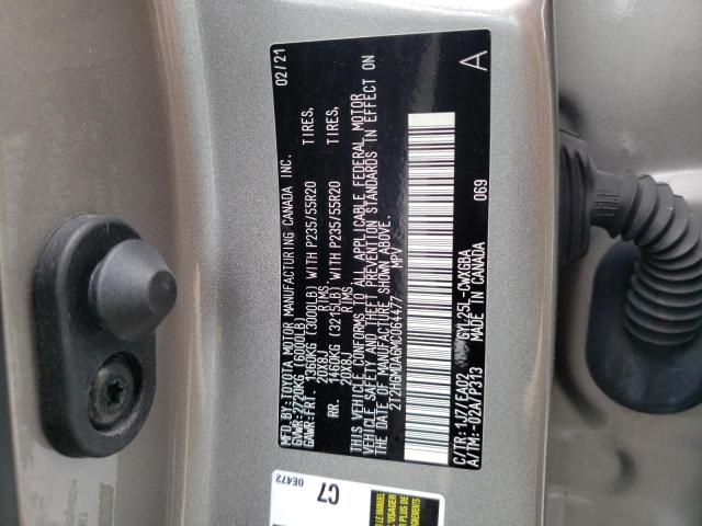 2021 LEXUS RX 450H 2T2HGMDA6MC064477