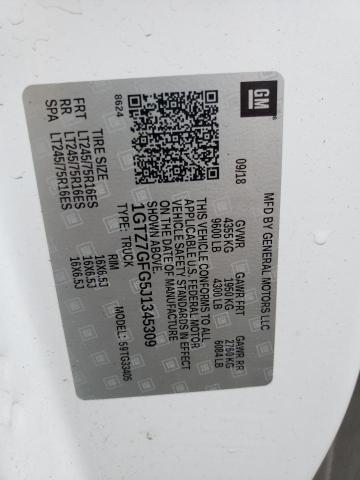 2018 GMC SAVANA G35 1GTZ7GFG5J1345309