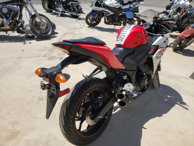 2015 YAMAHA YZFR3 MH3RH06Y3FK001395