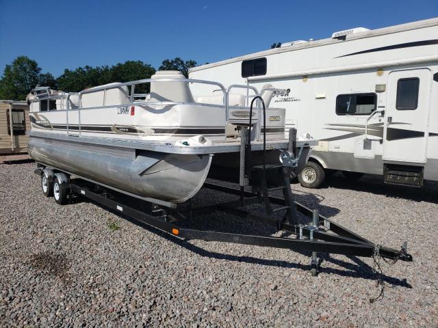 Salvage boats for sale at Avon, MN auction: 2004 Princecraft Pontoon