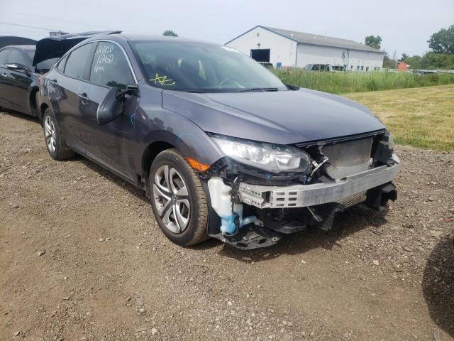 Salvage cars for sale from Copart Columbia Station, OH: 2017 Honda Civic LX