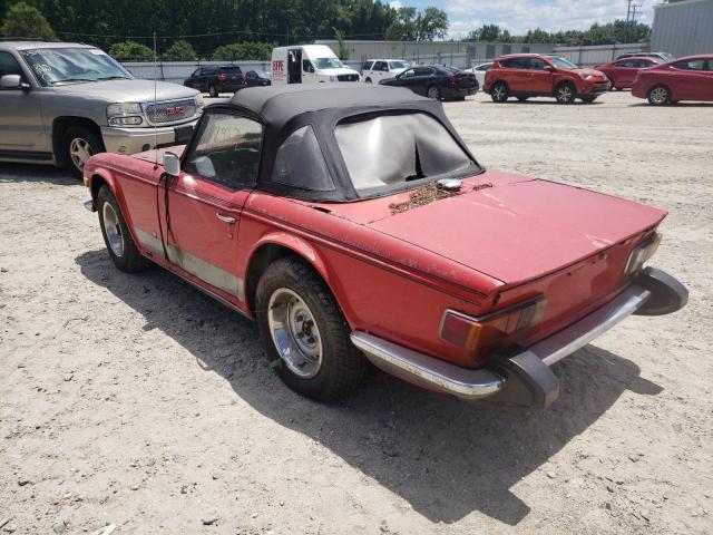 TRIUMPH CAR TR6 1976 red   N0V1N80524243 photo #4