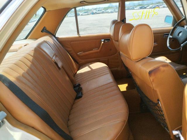 MERCEDES-BENZ 240-CLASS 1979 CREAM Photo 6