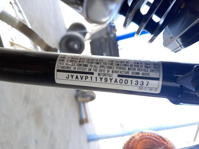 2000 YAMAHA XVS1100 JYAVP11Y9YA001337